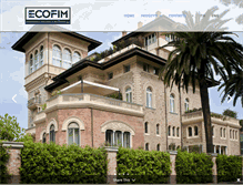Tablet Screenshot of ecofim.com